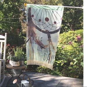Boho Dreamcatcher Flag